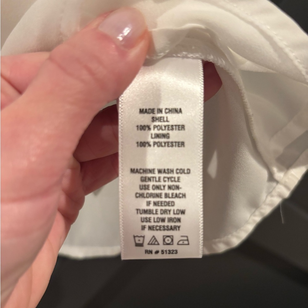 Cece Collard Button Down Blouse - image 4